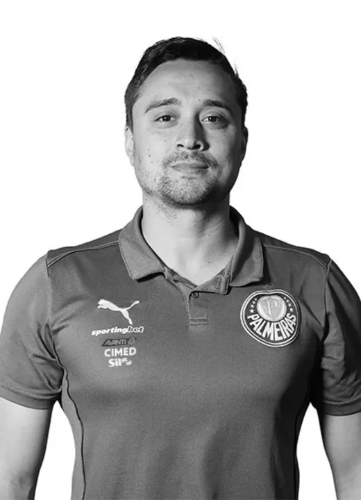 Profissional do futebol em retrato